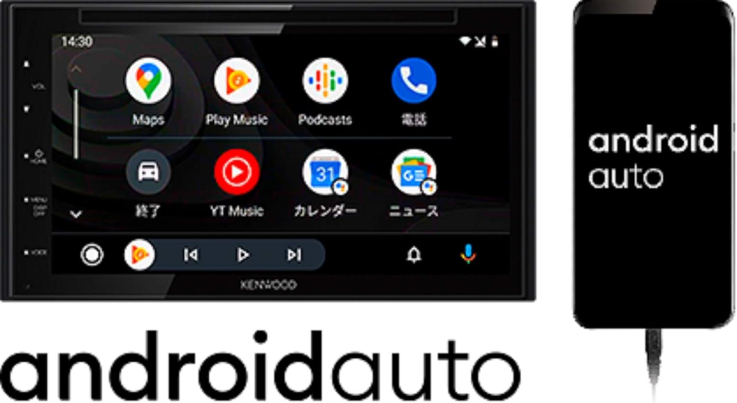 最終値下げ　KENWOOD DDX5020S DVDレシーバー ケンウッド DVD/CD/USB/Bluetoothレシーバー DDX5020S「Apple CarPlay